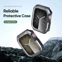Заредете изображение във визуализатора на галерията – DUX DUCIS case TAMO for Apple Watch series 10 42 mm transparent with midnight
