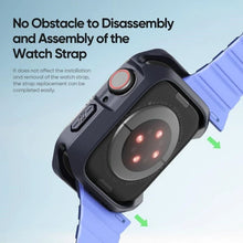 Заредете изображение във визуализатора на галерията – DUX DUCIS case TAMO for Apple Watch series 10 42 mm transparent with midnight

