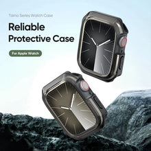 Заредете изображение във визуализатора на галерията – DUX DUCIS case TAMO for Apple Watch series 10 46 mm transparent with black
