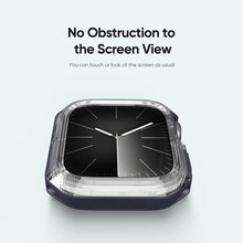 Заредете изображение във визуализатора на галерията – DUX DUCIS case TAMO for Apple Watch series 10 46 mm transparent with midnight
