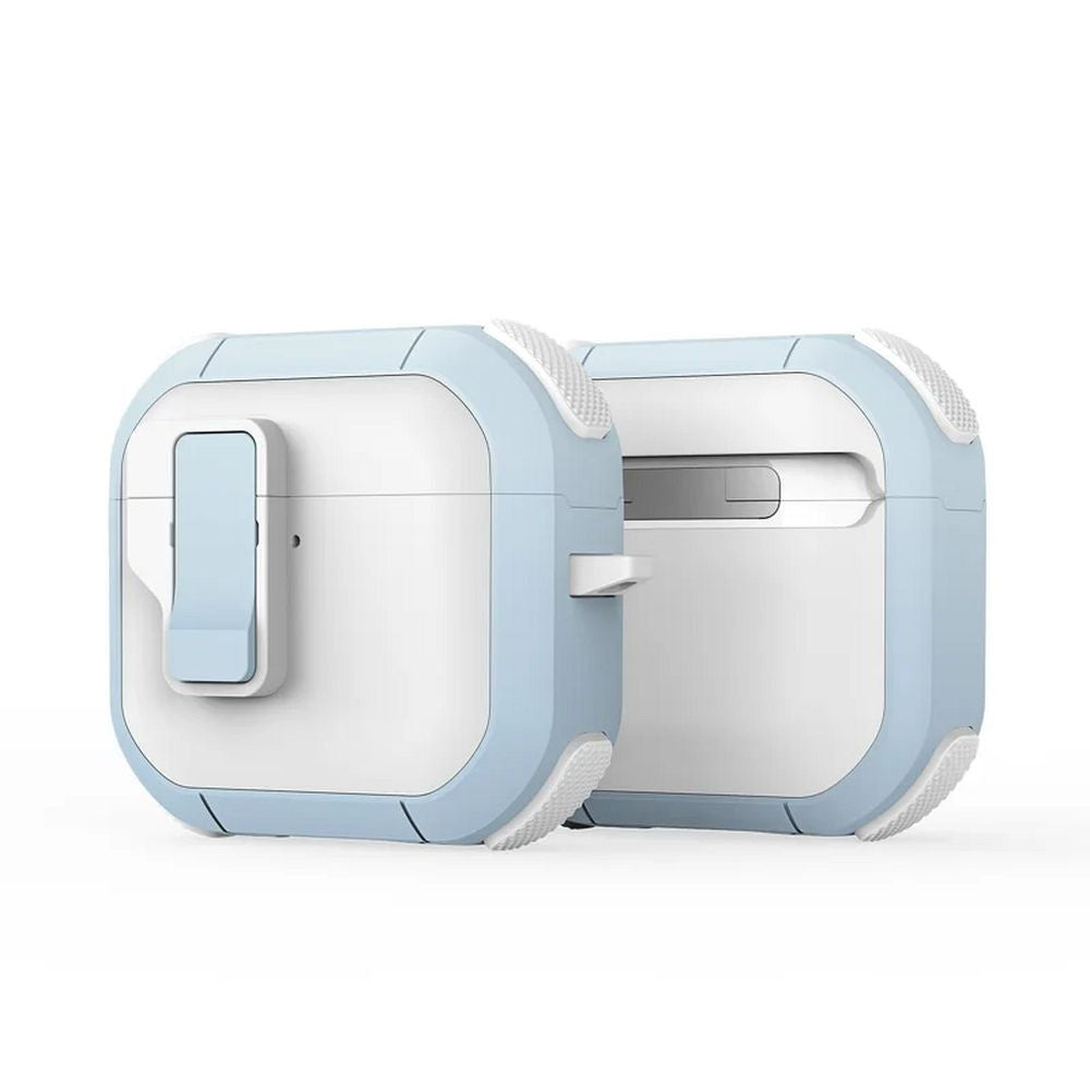 DUX DUCIS PECP - TPU+PC protective case for AirPods 4 white blue