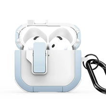 Заредете изображение във визуализатора на галерията – DUX DUCIS PECP - TPU+PC protective case for AirPods 4 white blue
