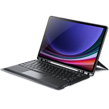 Заредете изображение във визуализатора на галерията – DUX DUCIS case DK foldable with Wireless Keyboard for SAMSUNG Tab S10 Plus/S9 Plus/S9 FE Plus black
