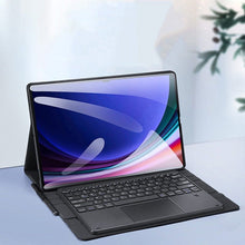 Заредете изображение във визуализатора на галерията – DUX DUCIS case DK foldable with Wireless Keyboard with backlight for SAMSUNG Tab S10 Ultra/S9 Ultra/S8 Ultra black
