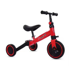 Заредете изображение във визуализатора на галерията – Children's multifunctional tricycle red
