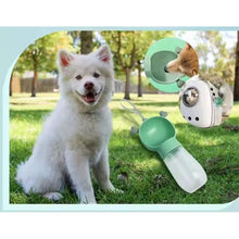 Заредете изображение във визуализатора на галерията – Dog outdoor drinking cup green
