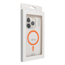 Заредете изображение във визуализатора на галерията – Drop Glue Colorful Ring Mag Cover compatible with MagSafe for IPHONE 12 / 12 PRO orange
