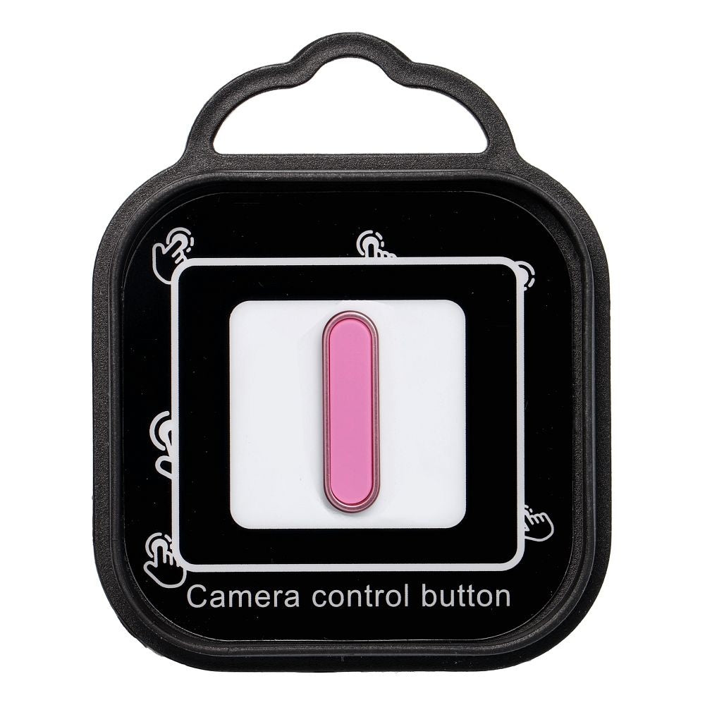 Camera Control active button fit for IPHONE 16 series case Drop Glue / Clear Mag Cover pink