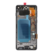 Заредете изображение във визуализатора на галерията – FixCell display LCD SAMSUNG S10 G973 with frame black (refub)
