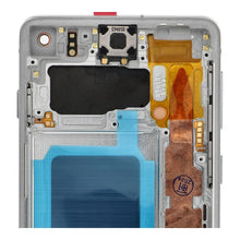 Заредете изображение във визуализатора на галерията – FixCell display LCD SAMSUNG S10 G973 with frame white (refub)
