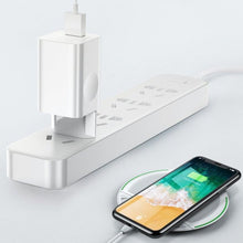 Заредете изображение във визуализатора на галерията – Baseus Charging Quick Charger Travel Charger Adapter Wall Charger USB Quick Charge 3.0 QC 3.0 biały white (CCALL-BX02)
