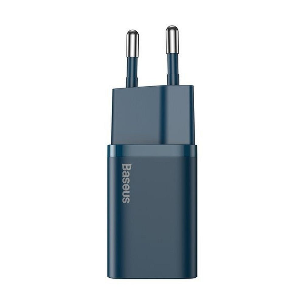 Baseus Super Si 1C fast wall charger USB Type C 20 W Power Delivery + USB Type C - Lightning cable 1m blue (TZCCSUP-B03)