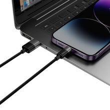 Заредете изображение във визуализатора на галерията – 3in1 USB - micro USB / Lightning / USB C 3.5A 1.2m cable Baseus StarSpeed - black
