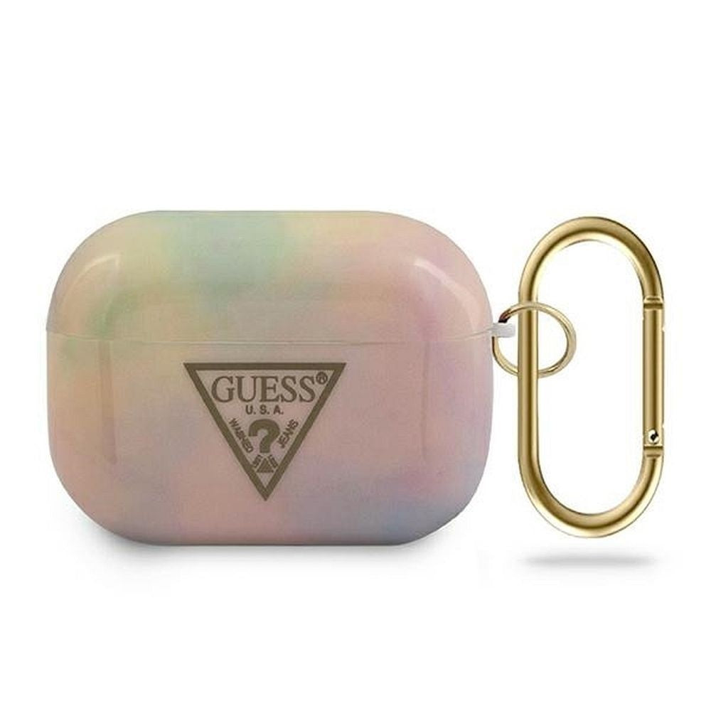 Оригинален гръб GUESS за APPLE AirPods Pro GUACAPTPUMCGG01 (Tie & Dye Collection) розов