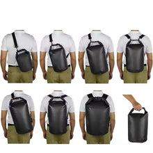 Заредете изображение във визуализатора на галерията – Waterproof Bucket Bag 10L black
