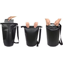 Заредете изображение във визуализатора на галерията – Waterproof Bucket Bag 20L black
