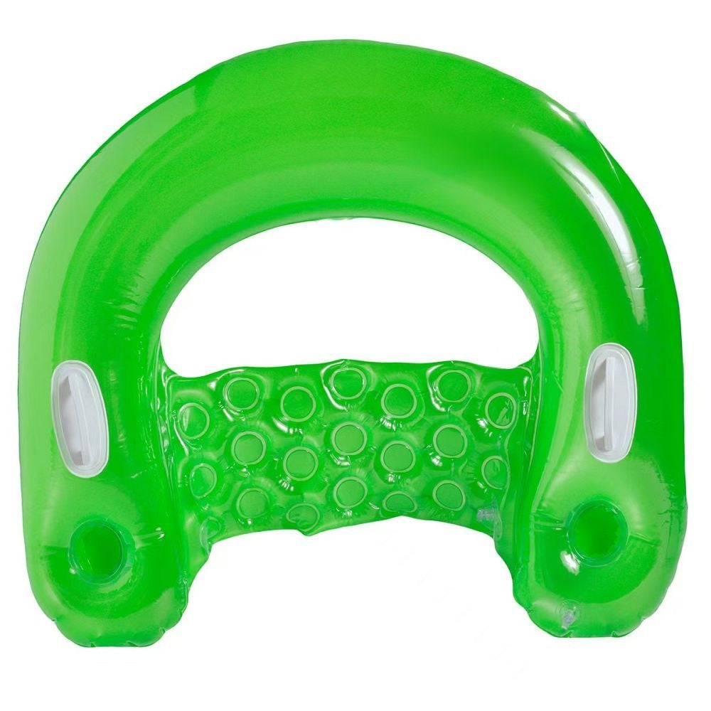 Armchair-shaped mattress green