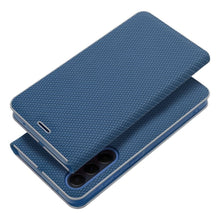 Заредете изображение във визуализатора на галерията – Калъф тип книга LUNA Carbon XIAOMI Redmi Note 14 5G син
