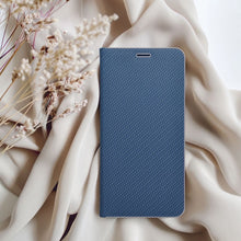 Заредете изображение във визуализатора на галерията – Калъф тип книга LUNA Carbon XIAOMI Redmi Note 14 5G син
