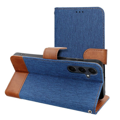 Калъф тип книга JEANS за Xiaomi Redmi NOTE 14 PRO 5G / Redmi NOTE 14 PRO PLUS 5G син