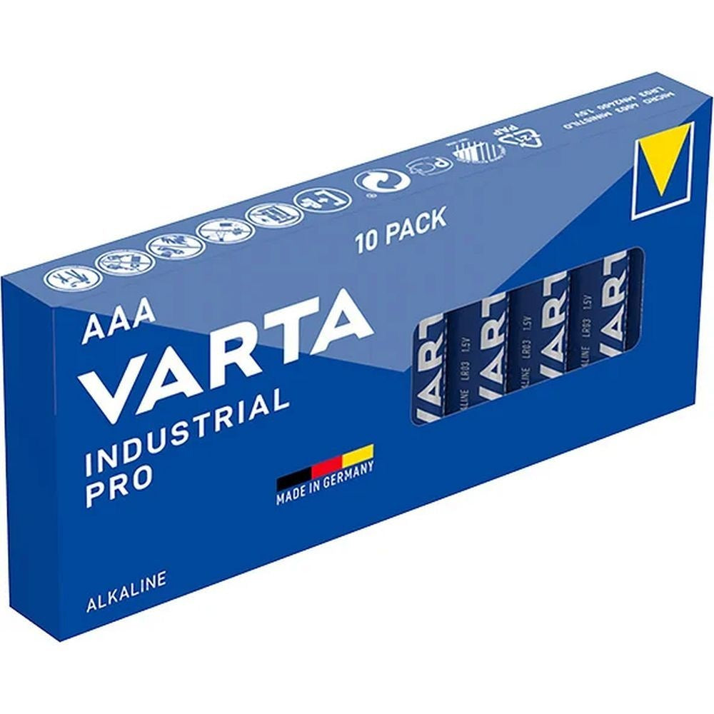 VARTA alkaline battery R3 (AAA) Industrial Pro 10 pcs