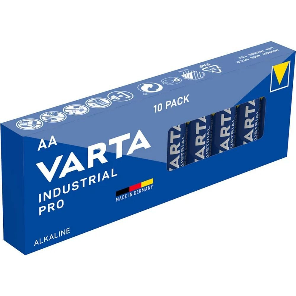 VARTA alkaline battery R6 (AA) Industrial Pro 10 pcs