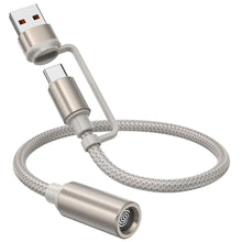 Заредете изображение във визуализатора на галерията – HOCO cable USB A / Type C to cigarete lighter UA38B 0,3 m gold
