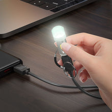 Заредете изображение във визуализатора на галерията – HOCO adapter Type C to LED light UA38A gray
