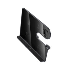 Заредете изображение във визуализатора на галерията – HOCO wireless charger 3in1 compatible with MagSafe and APPLE Watch 15W CQ19 metal gray
