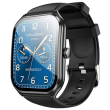 Заредете изображение във визуализатора на галерията – HOCO smartwatch with call function AMOLED Y28 black
