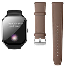 Заредете изображение във визуализатора на галерията – HOCO smartwatch with call function AMOLED Y28 black
