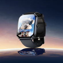 Заредете изображение във визуализатора на галерията – HOCO smartwatch with call function AMOLED Y28 black
