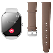 Заредете изображение във визуализатора на галерията – HOCO smartwatch with call function AMOLED Y28 silver
