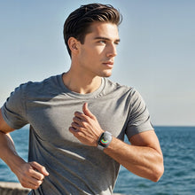 Заредете изображение във визуализатора на галерията – HOCO smartwatch with call function AMOLED Y28 silver
