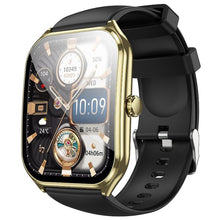 Заредете изображение във визуализатора на галерията – HOCO smartwatch with call function AMOLED Y28 gold
