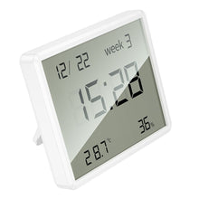 Заредете изображение във визуализатора на галерията – HOCO electronic clock with hygrothermometer HX41 white
