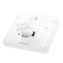 Заредете изображение във визуализатора на галерията – HOCO electronic clock with hygrothermometer HX41 white
