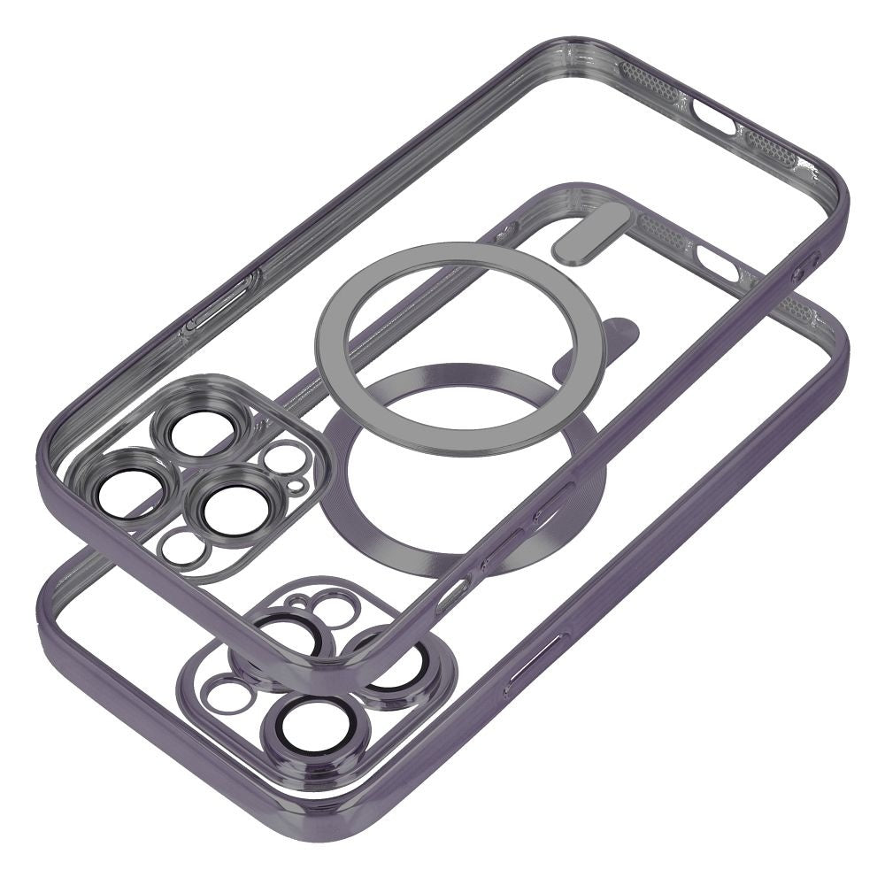Гръб ELECTRO MAG COVER съвместим с MagSafe за IPHONE 16e черен