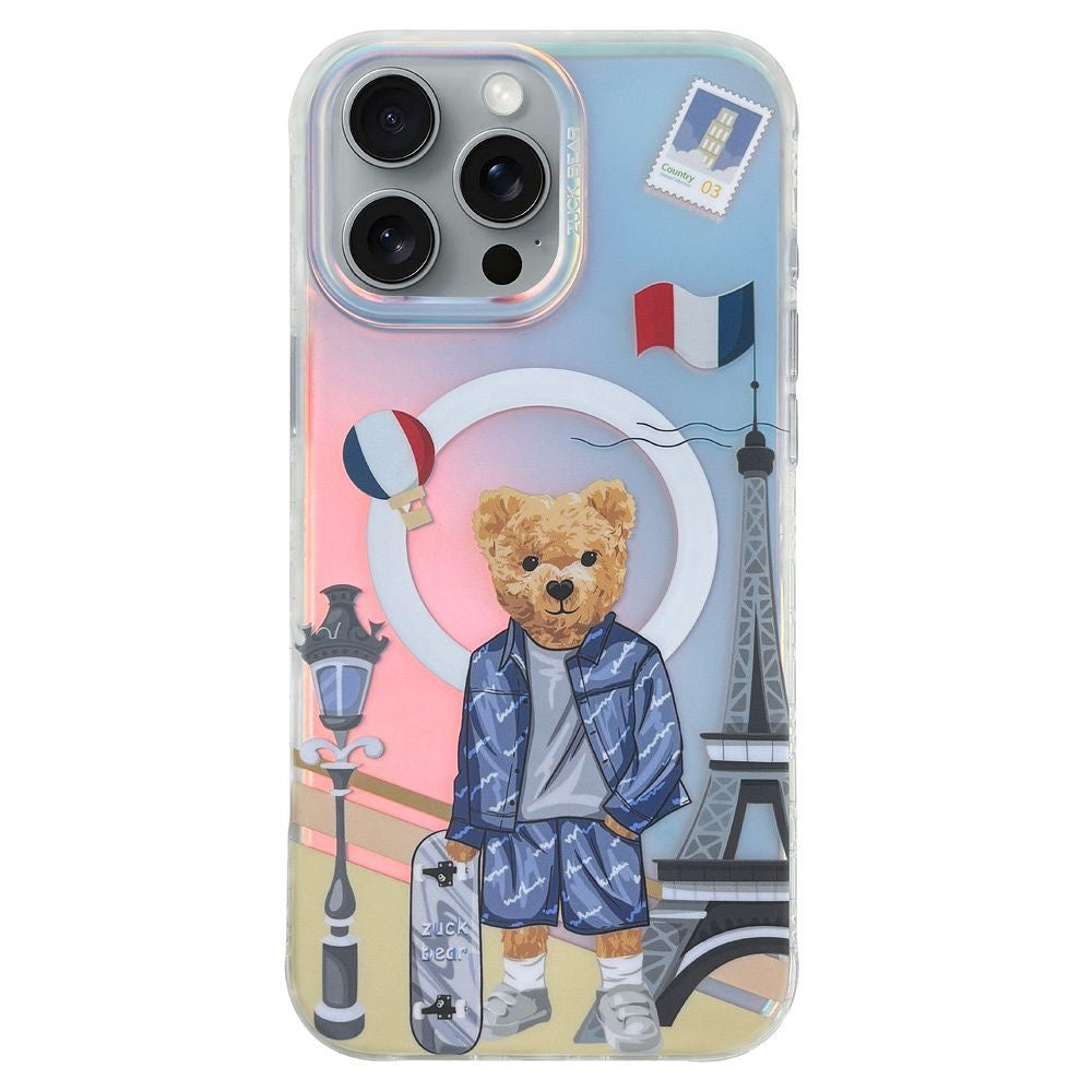 ZUCK BEAR case DARNELL FROSTED LASER compatible with MagSafe for IPHONE 16 paris