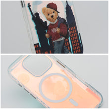 Заредете изображение във визуализатора на галерията – Гръб ZUCK BEAR DARNELL FROSTED LASER compatible with MagSafe for IPHONE 16 Pro Max new york
