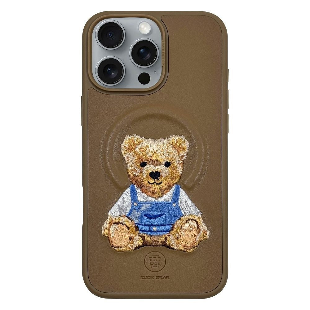 ZUCK BEAR case EVERLEY compatible with MagSafe 16 champaign gold