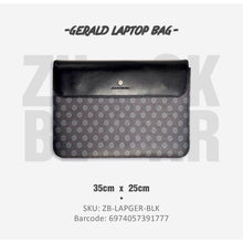 Заредете изображение във визуализатора на галерията – ZUCK BEAR laptop bag GERALD black
