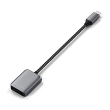 Заредете изображение във визуализатора на галерията – SATECHI adapter AUX Type C (male) to Jack 3,5 mm (female) / Type C (female) ST-UCAPDAM gray
