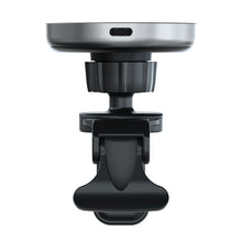 Заредете изображение във визуализатора на галерията – SATECHI magnetic car holder for air vent with wireless chargibg compatible with MagSafe Qi2 15W ST-Q2CCM space gray
