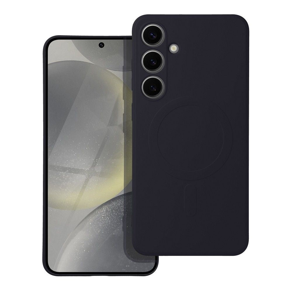 Гръб SILICONE MAG COVER съвместим с MagSafe за SAMSUNG A54 черен