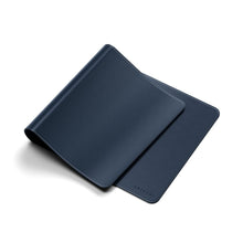 Заредете изображение във визуализатора на галерията – SATECHI vegan leather desk pad ST-LPDMB blue
