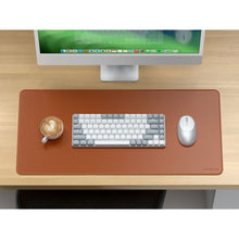 Заредете изображение във визуализатора на галерията – SATECHI vegan leather desk pad ST-LPDMN brown
