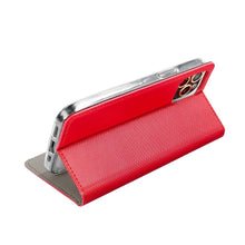 Заредете изображение във визуализатора на галерията – SMART CASE Book for MOTOROLA G15 red
