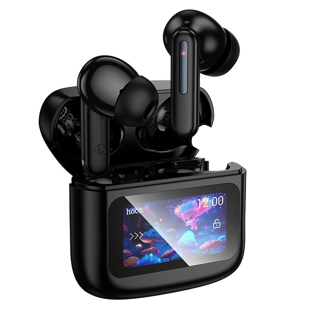 HOCO wireless earphones bluetooth with touch screen TWS EQ14 black – TopMag