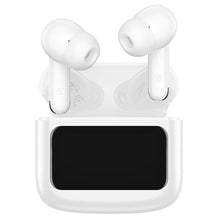 Заредете изображение във визуализатора на галерията – HOCO wireless earphones bluetooth with touch screen TWS EQ14 white
